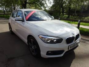 BMW 1 SERIES 2018 (68) at Stokesley Motors Limited Stokesley
