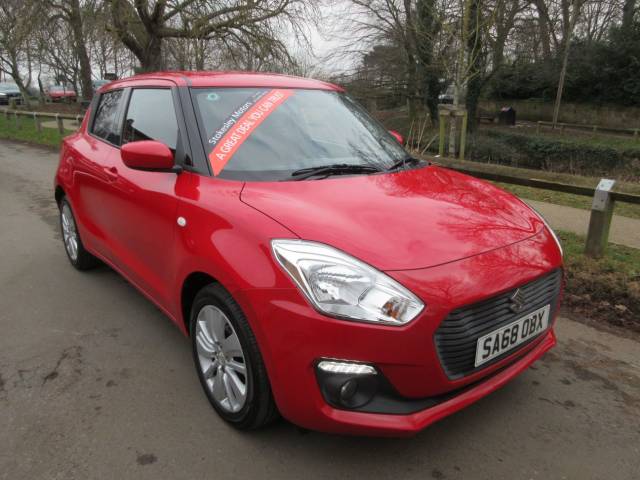 Suzuki Swift 1.0 Boosterjet SZ-T 5dr Hatchback Petrol Red