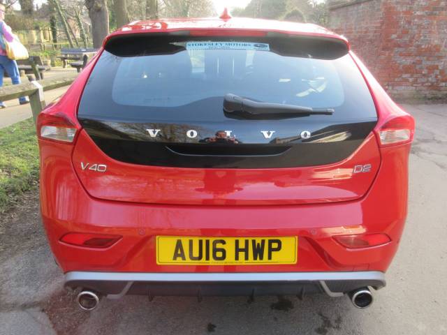 2016 Volvo V40 2.0 D2 [120] R DESIGN 5dr Geartronic