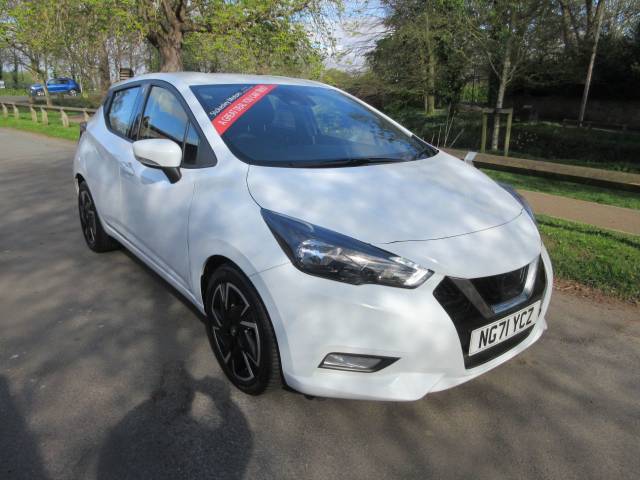 Nissan Micra 1.0 IG-T 92 Acenta 5dr Hatchback Petrol White