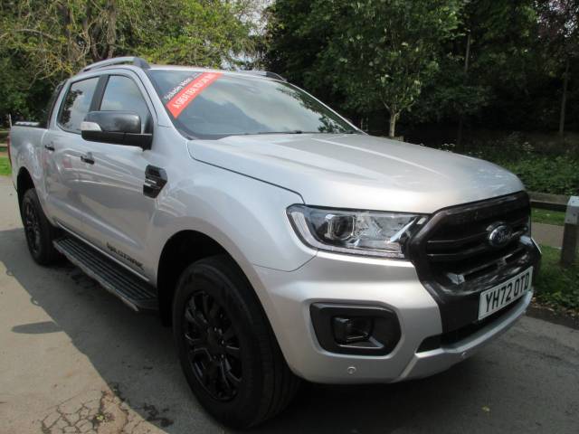 Ford Ranger Pick Up Double Cab Wildtrak 2.0 EcoBlue 213 Auto Pick Up Diesel Silver