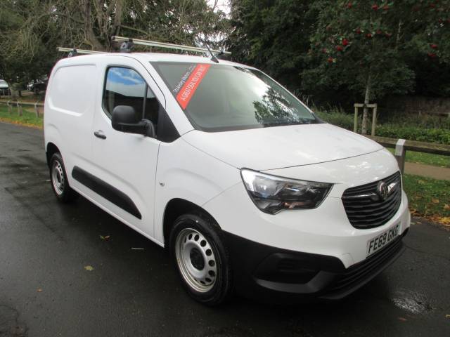 Vauxhall Combo Cargo 2300 1.5 Turbo D 130ps H1 Edition Van Auto Panel Van Diesel White