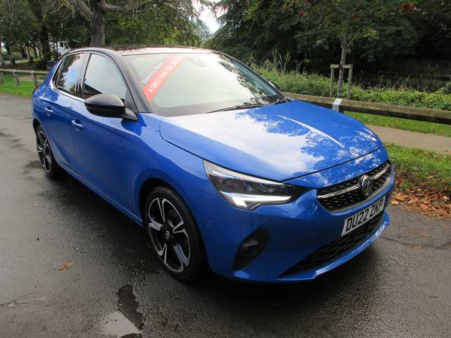 Vauxhall Corsa 1.2 Turbo Elite Edition 5dr Auto Hatchback Petrol Blue