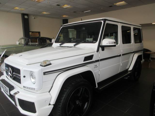 Mercedes-Benz G 63 AMG 5.5 G63 AMG AUTO Estate Petrol White