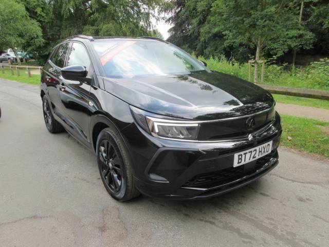 Vauxhall Grandland 1.2 Turbo GS Line 5dr Hatchback Petrol Black